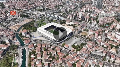 Fenerbahçe'nin yeni sponsoru Chobani'nin tabelalarý stada asýldý